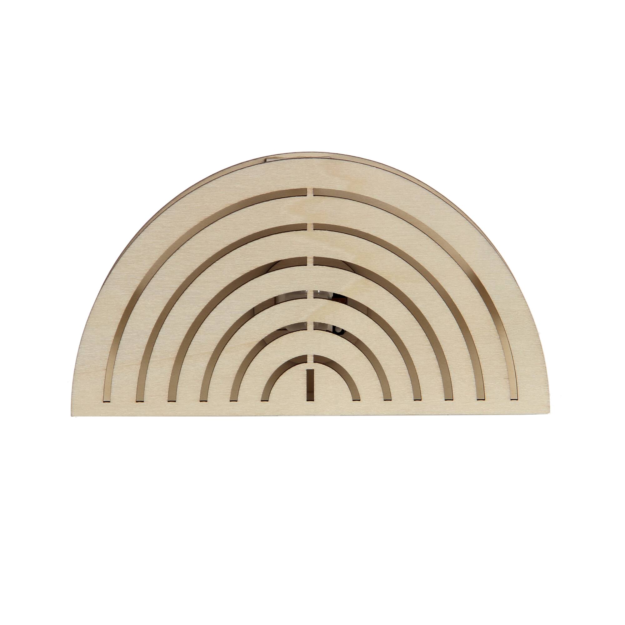 Jonathan Adler x Michaels 7.25" Rainbow DIY LED Wood Décor